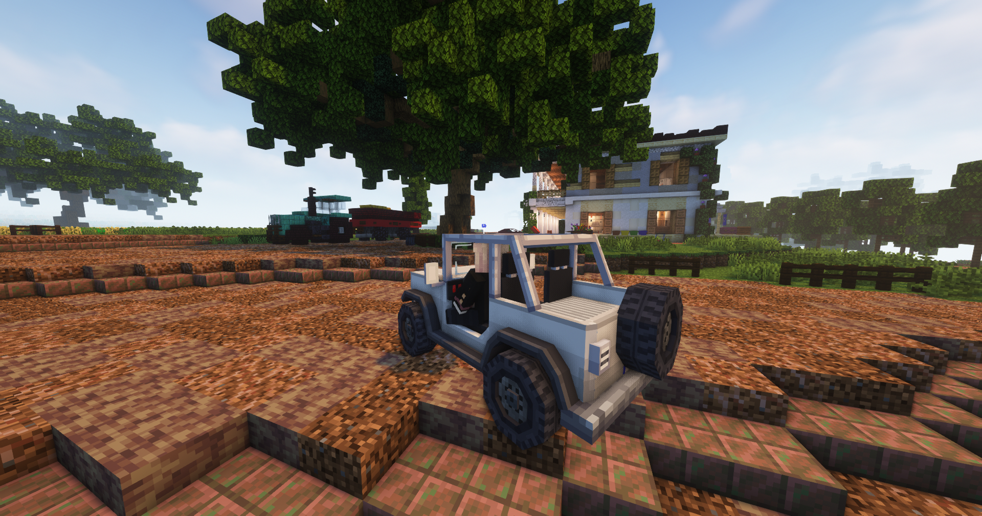 Veicolo Jeep fuoristrada ai Lavori Base del Roleplay di AtlantisRP