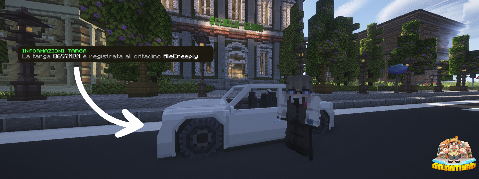 Registrazione delle targhe